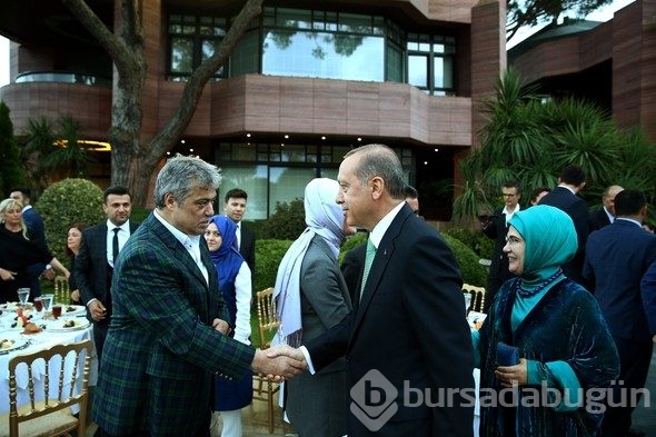 Erdoğan'ın iftar yemeğinde ünlüler geçidi