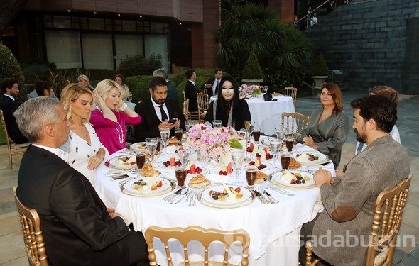 Erdoğan'ın iftar yemeğinde ünlüler geçidi