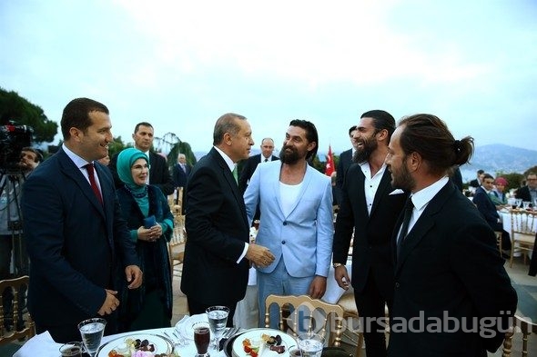 Erdoğan'ın iftar yemeğinde ünlüler geçidi