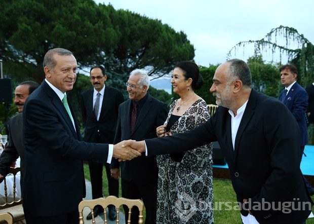 Erdoğan'ın iftar yemeğinde ünlüler geçidi