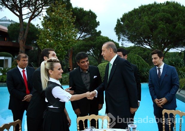 Erdoğan'ın iftar yemeğinde ünlüler geçidi