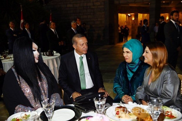 Erdoğan'ın iftar yemeğinde ünlüler geçidi