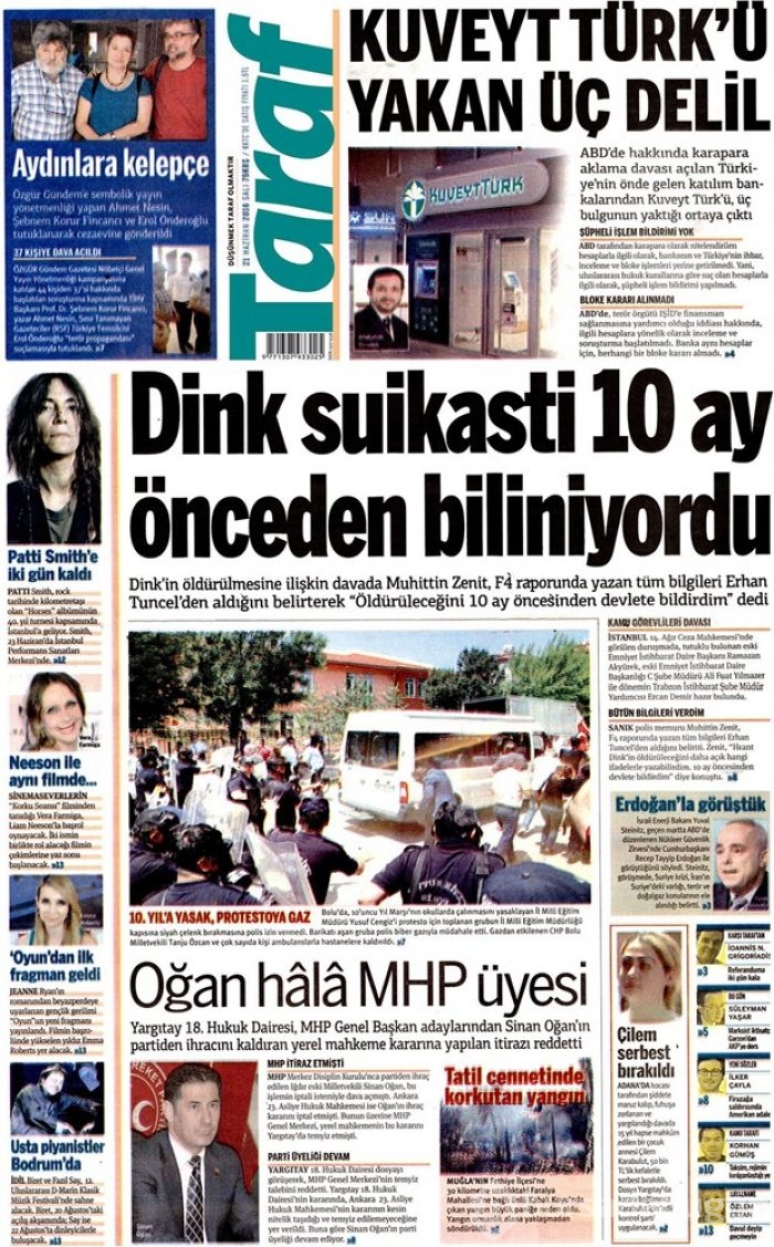 Günün gazete manşetleri - 21 Haziran 2016