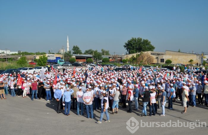 Nestle'nin Bursa Karacabey'deki fabrikasında grev
