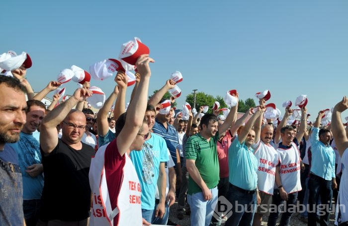 Nestle'nin Bursa Karacabey'deki fabrikasında grev
