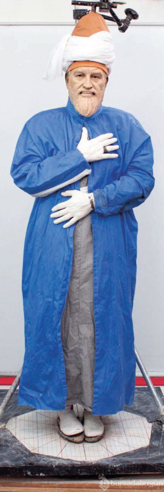 "Akıllardaki Mevlana resmi gerçek değil"