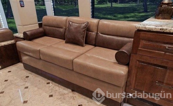 2 milyon dolara saray gibi otobüs