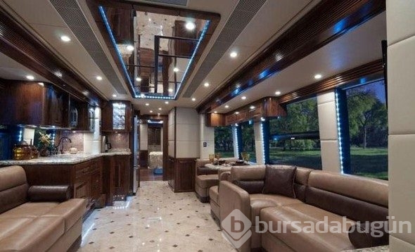 2 milyon dolara saray gibi otobüs