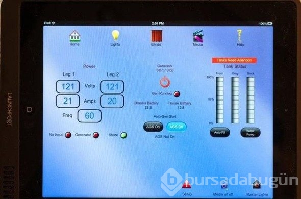 2 milyon dolara saray gibi otobüs