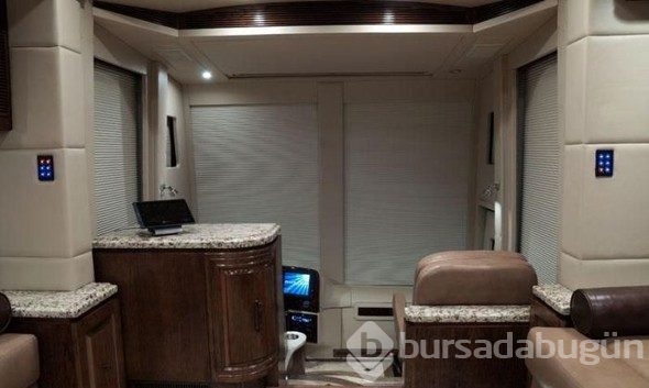 2 milyon dolara saray gibi otobüs