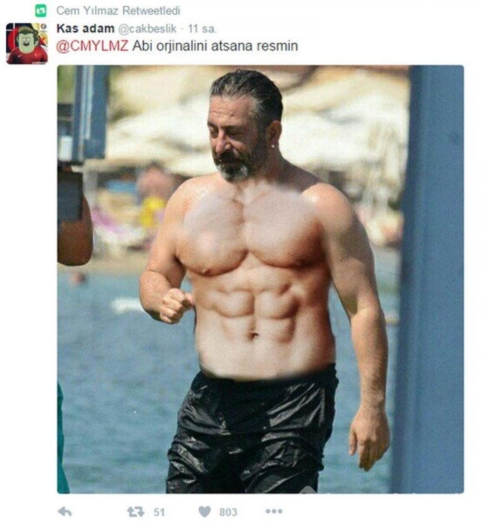 Cem Yılmaz magazin basınıyla böyle dalga geçti