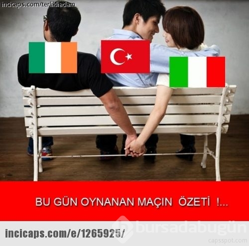 Milli Takım elenince capsler