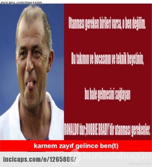 Milli Takım elenince capsler