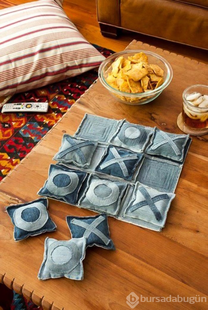 Eski jean pantolonlarla yapılabilecek şık tasarımlar