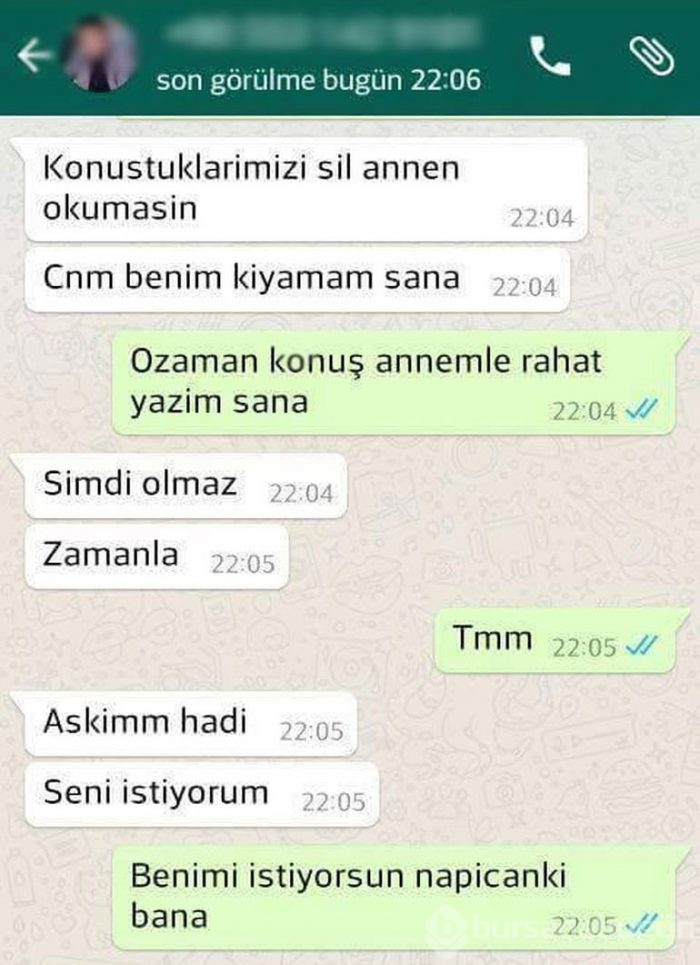 10 yaşındaki kız çocuğa mide bulandıran mesajlar!