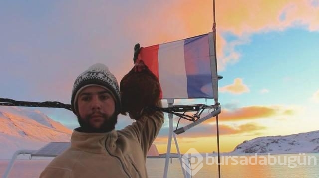 Dünya turu yapan tavuk
