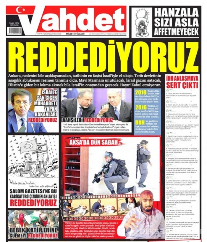Gazete manşetleri (28.06.2016)