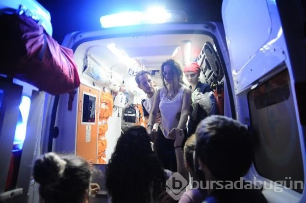 Bursa'da gece yarısı korkutan yangın!