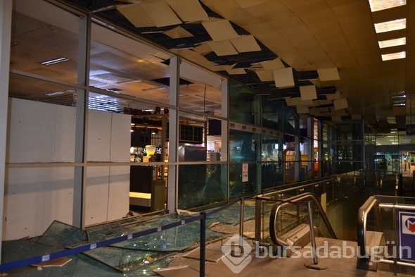 Korkunç saldırının izleri gün ağarınca ortaya çıktı
