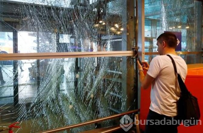 Korkunç saldırının izleri gün ağarınca ortaya çıktı