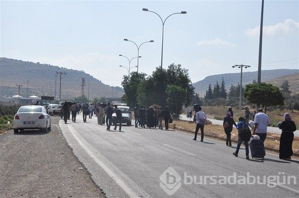 Büyük hareketlilik! Suriye'ye gitmek için yollara döküldüler