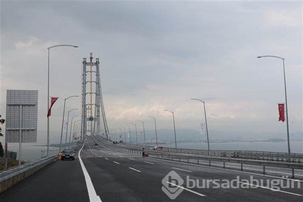 Osmangazi Köprüsü açıldı, bayram sonuna kadar ücretsiz