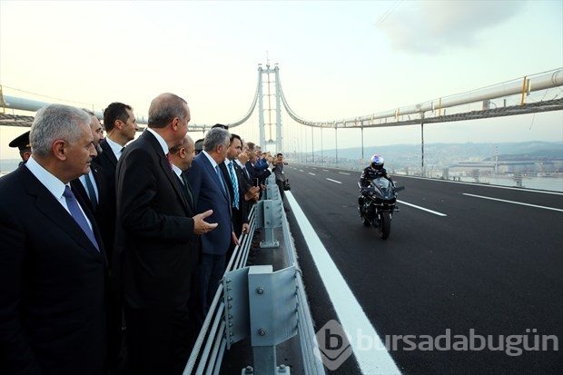 Osmangazi Köprüsü açıldı, bayram sonuna kadar ücretsiz