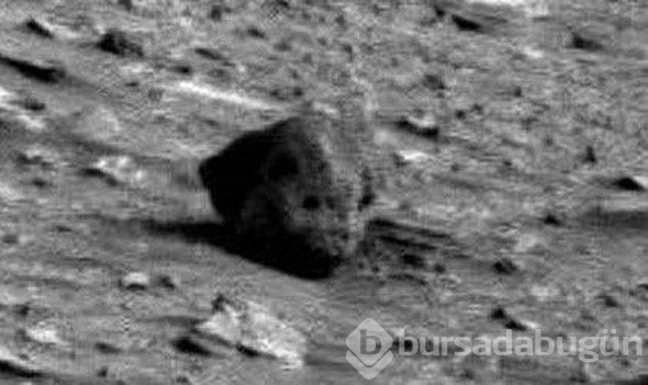 O kızın Mars'da  ne işi var? İnanamayacaksınız ama NASA yayınladı 