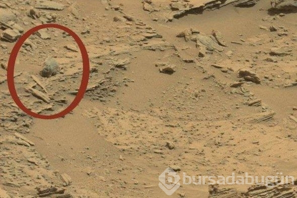 O kızın Mars'da  ne işi var? İnanamayacaksınız ama NASA yayınladı 