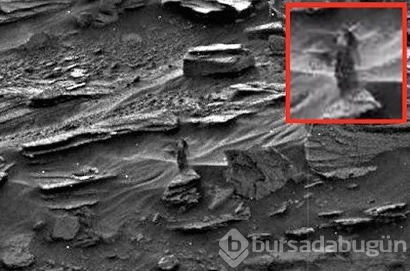 O kızın Mars'da  ne işi var? İnanamayacaksınız ama NASA yayınladı 
