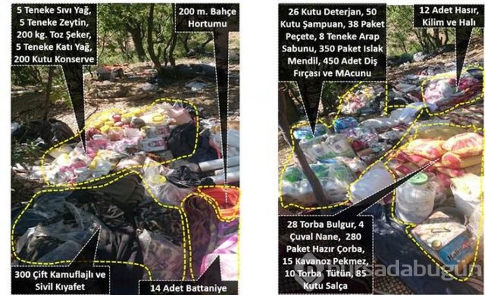 PKK'nın 250 metrekarelik sığınağı böyle bulundu