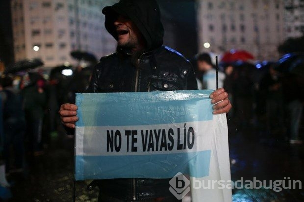 Messi için sokağa çıktılar!