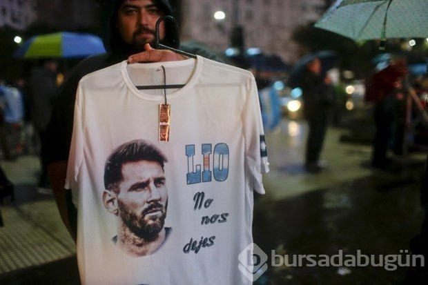 Messi için sokağa çıktılar!