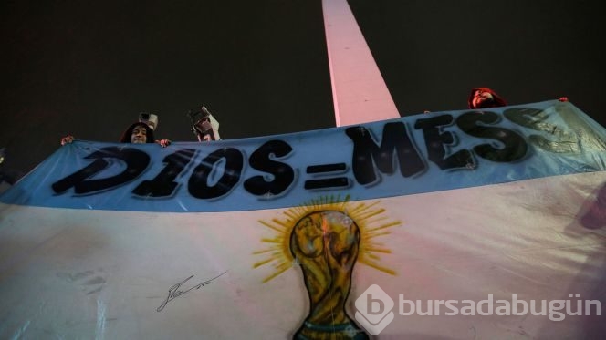 Messi için sokağa çıktılar!