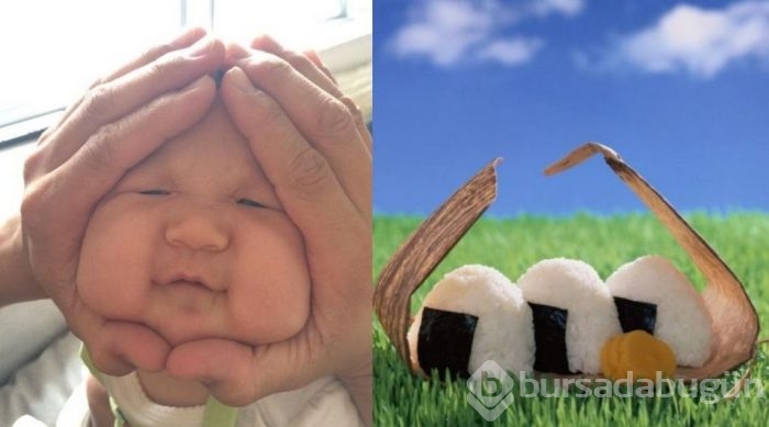 Japonya'da bebeklere bu yapılıyor. İki elleri yüzlerini sıkıştırıp...