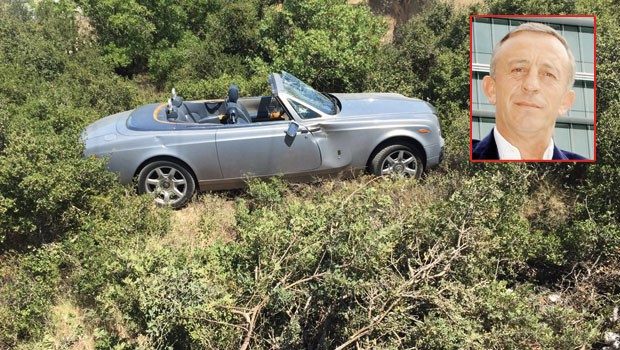 Ali Ağaoğlu'nun Rolls Royce'u uçtu