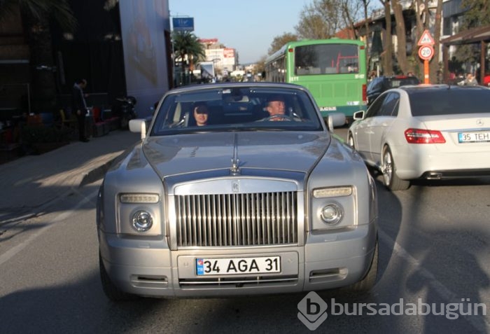 Ali Ağaoğlu'nun Rolls Royce'u uçtu