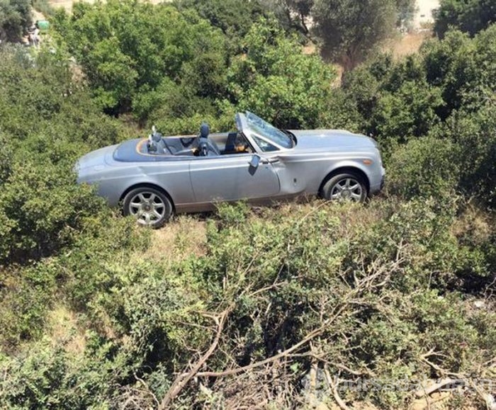 Ali Ağaoğlu'nun Rolls Royce'u uçtu