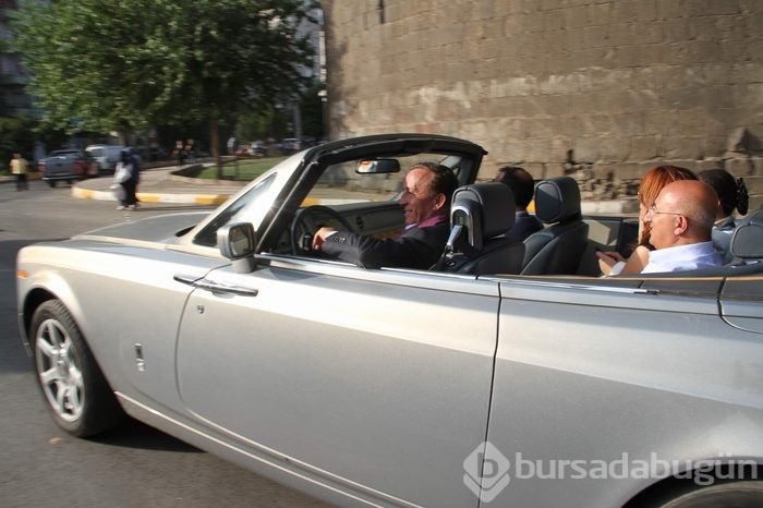 Ali Ağaoğlu'nun Rolls Royce'u uçtu