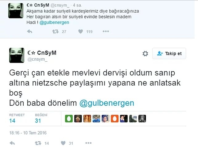 Gülben Ergen'den tartışma yaratan Suriyeliler tweeti