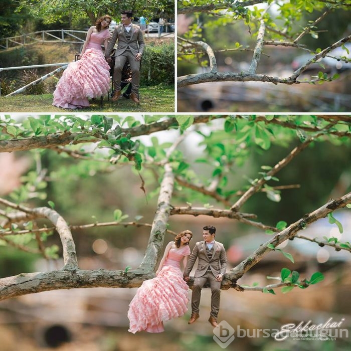 Düğün fotoğrafçılığında artık bu moda: Minyatür çiftler