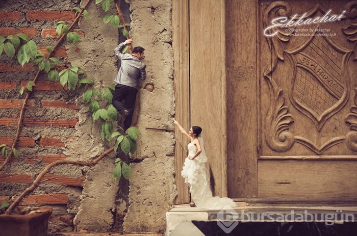 Düğün fotoğrafçılığında artık bu moda: Minyatür çiftler