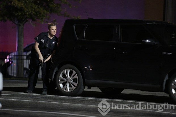 Dallas'ta polise ateş açtılar 
