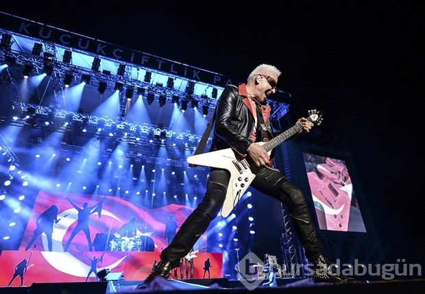 İstanbul'da Scorpions rüzgarı