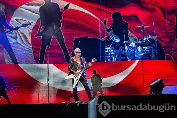 İstanbul'da Scorpions rüzgarı