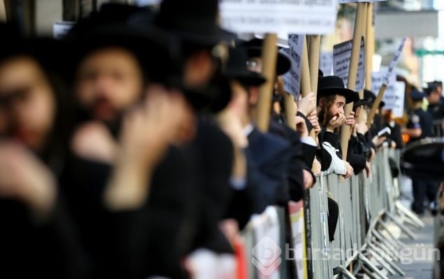 Ortodoks Yahudiler, İsrail'i protesto etti