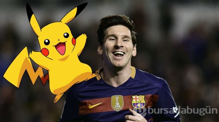 Messi'ye Pokemon şoku!