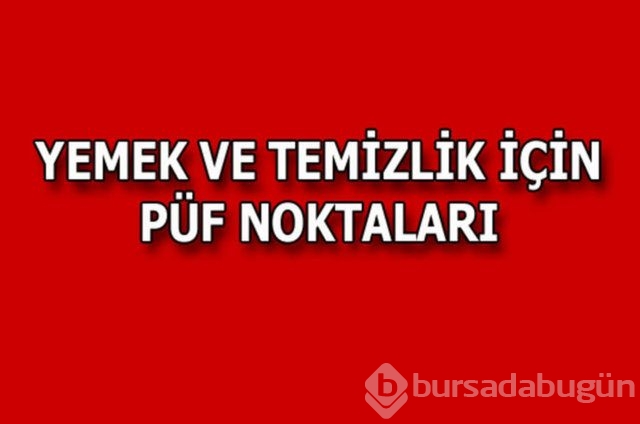 Günlük hayatta çok işinize yarayacak pratik bilgiler!