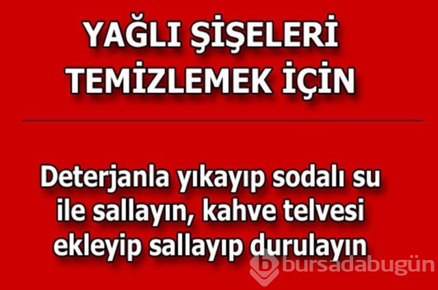 Günlük hayatta çok işinize yarayacak pratik bilgiler!