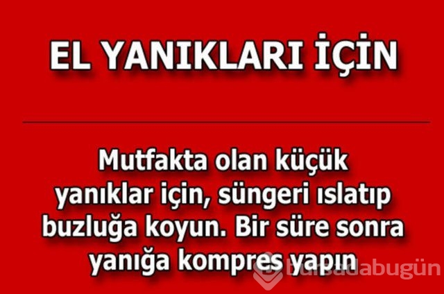 Günlük hayatta çok işinize yarayacak pratik bilgiler!